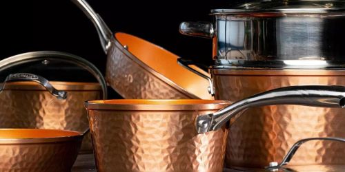 70% Off Gotham Steel Cookware on Macy’s.com | 10-Piece Set Only $53.93 Shipped (Reg. $180) + More
