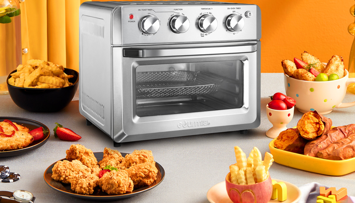 Gourmia Air Fryer & Toaster Oven Just $72 Shipped on Amazon (Regularly $150)
