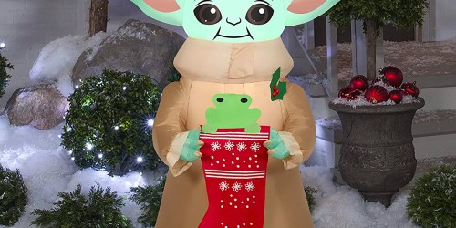 Star Wars Grogu Christmas Inflatable Only $25.48 on Amazon (Regularly $50)