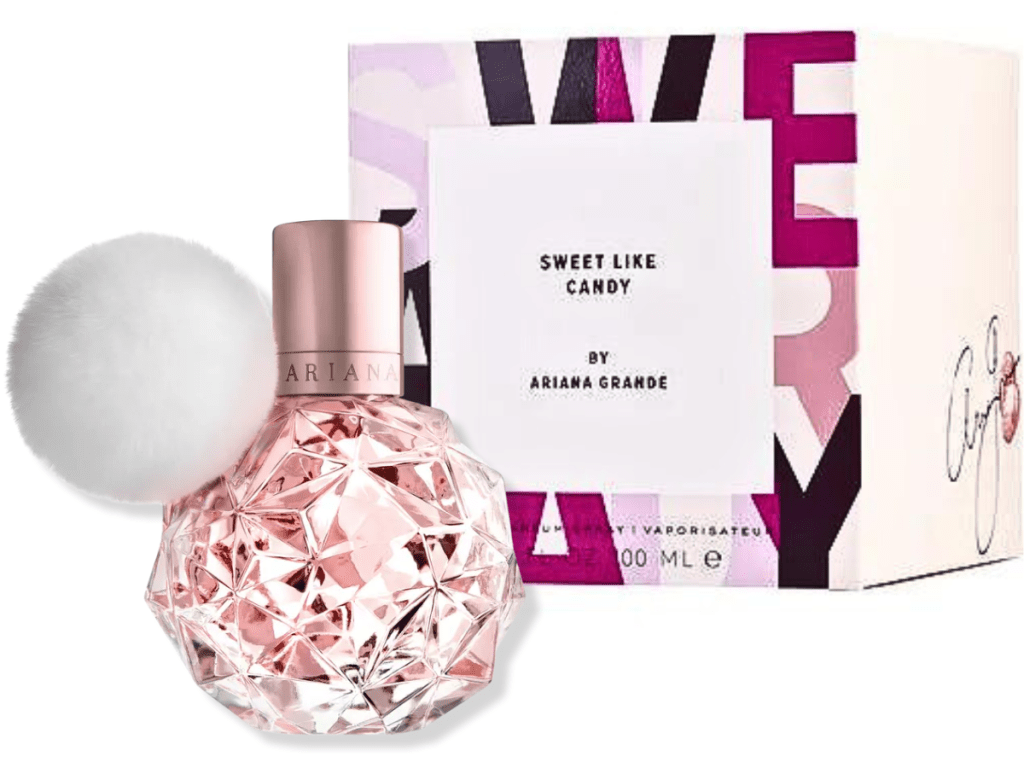 Ariana Grande Sweet Like Candy Perfume Bottle and Box 