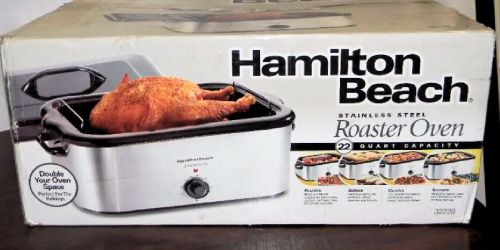 Hamilton Beach Roaster Oven Only $24.49 on Kohls.com (Reg. $75) | Perfect for Thanksgiving