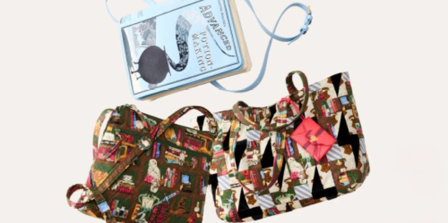 Vera Bradley’s New Harry Potter Hogwarts Library Collection Available NOW