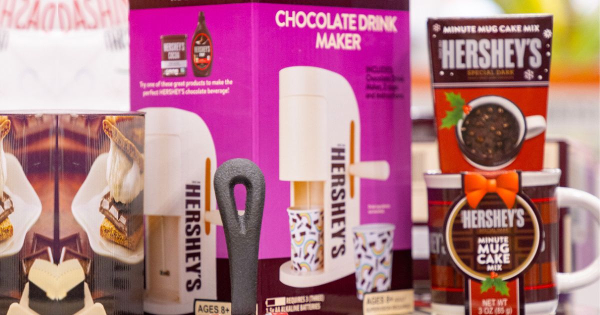 Hershey's Chocolate Drink Maker Unboxing and Review (ft. my grandmother) 