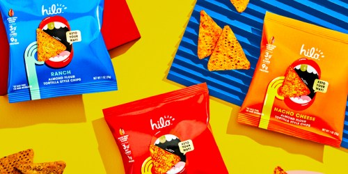 Hilo Life Tortilla Chip 12-Packs from $16.44 Shipped for Amazon Prime Members (Keto-Friendly!)