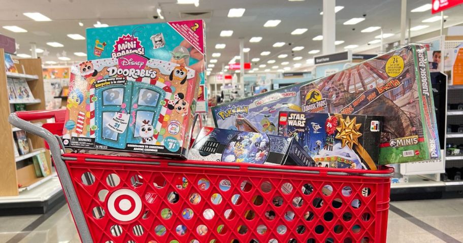 2023 Advent Calendars in cart at Target