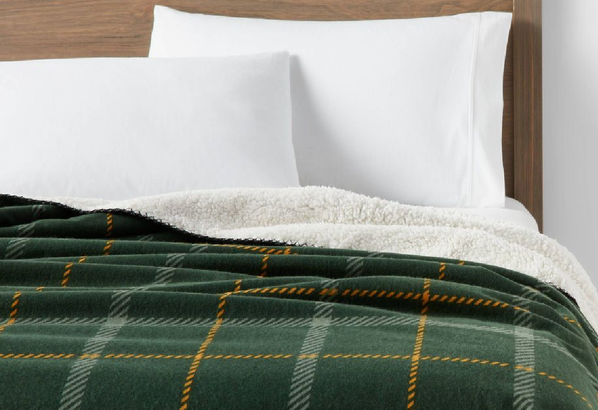 Target Threshold Holiday Print Bed Blankets as Low as 13.50 (Regularly