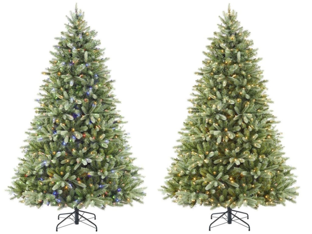 Home Accents 7.5' Holiday Maysville Pine Artificial Christmas Tree w/ Color Changing Lights
