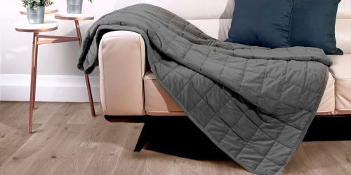 Weighted Blankets from $29.99 Shipped on Woot.com (Regularly $48) | Styles from 5-35 Pounds