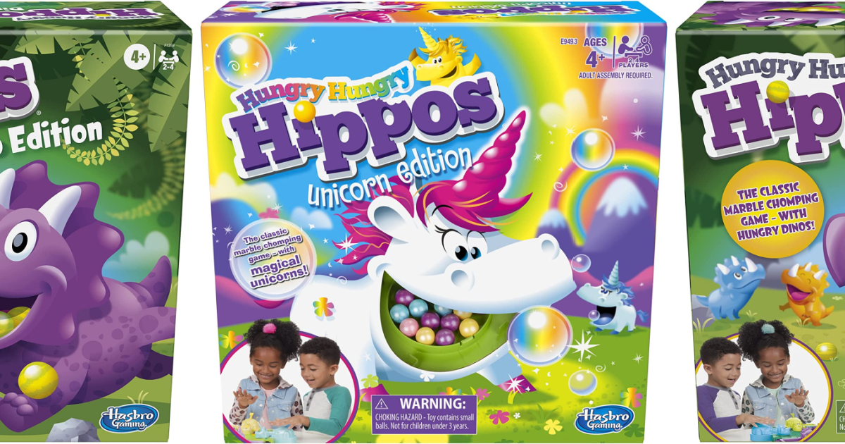 Hungry Hippos Dino Edition