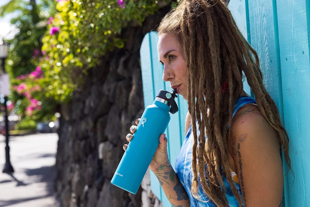 Hydro Flask With Straw