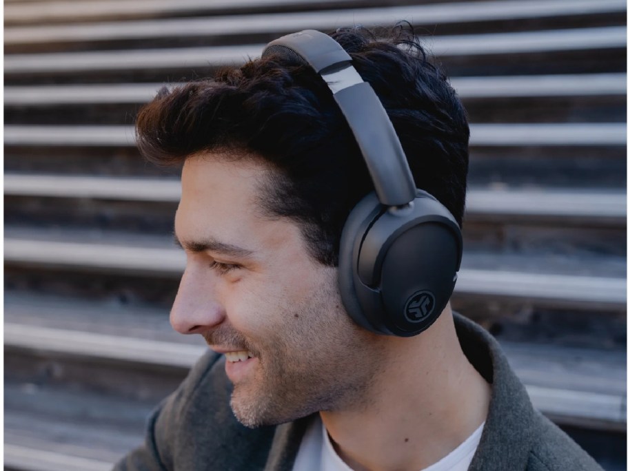 JLab Over-Ear Noise Canceling Headphones Just $64 Shipped (Feature Cloud Foam Cushions!)