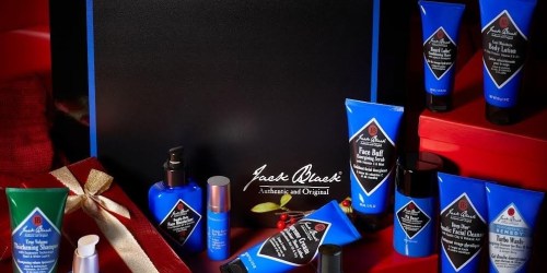 FREE 17-Piece Jack Black Men’s Skincare Gift Set ($70 Value) w/ ANY $75 Purchase