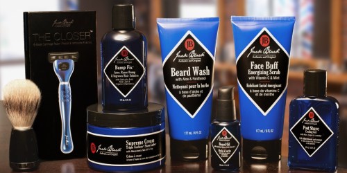Up to 50% Off Jack Black Men’s Skincare & More + Free Samples w/ Every Order