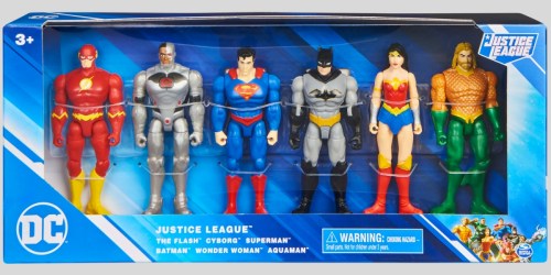 DC Justice League Action Figures 6-Pack Only $25 on Walmart.com (Great Gift Idea)