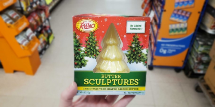 Christmas Tree Shaped Butter Available Again