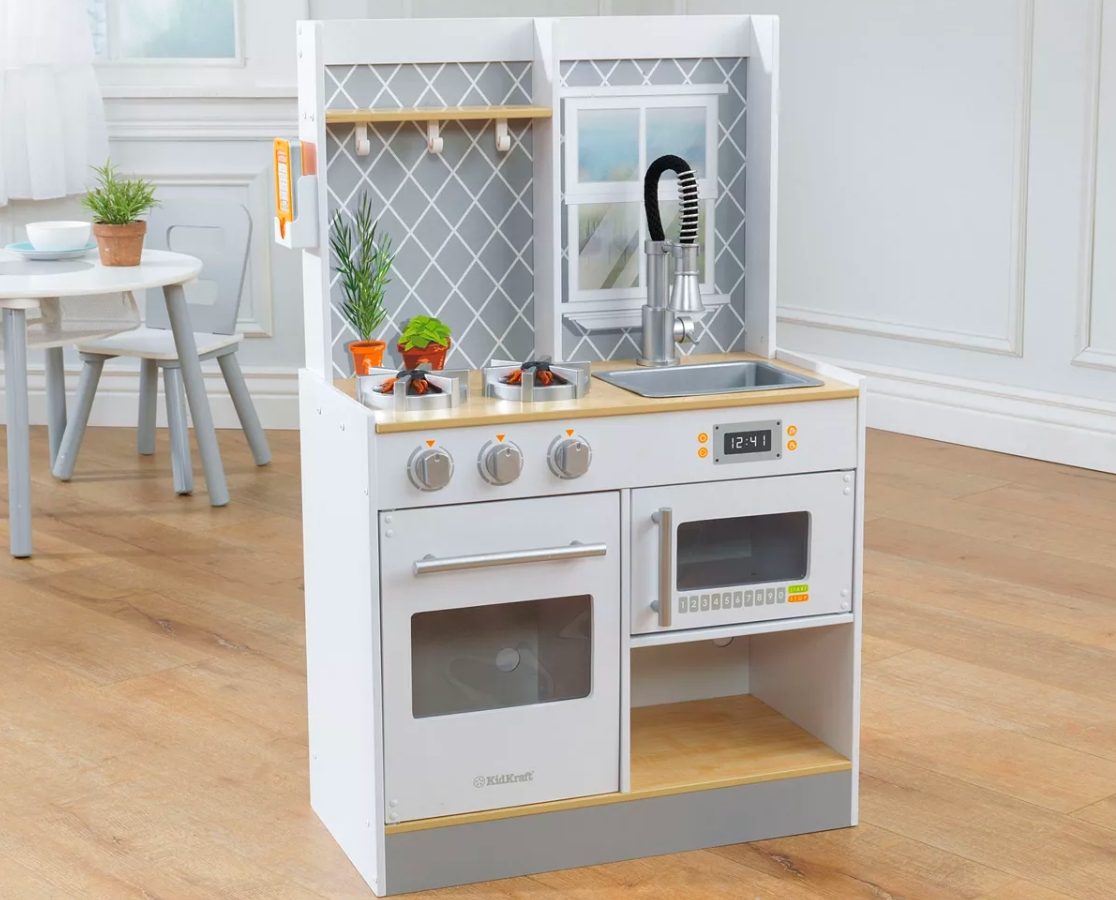 KidKraft Let's Cook Wooden Play Kitchen