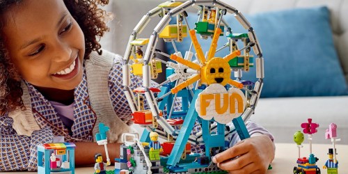 LEGO Creator 3-in-1 Ferris Wheel Building Toy w/ 5 Minifigures Just $60 Shipped on Walmart.com