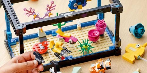 LEGO Creator Fish Tank Set Only $22.50 on Walmart.com | Build Fish Tank, Treasure Chest & Art Easel