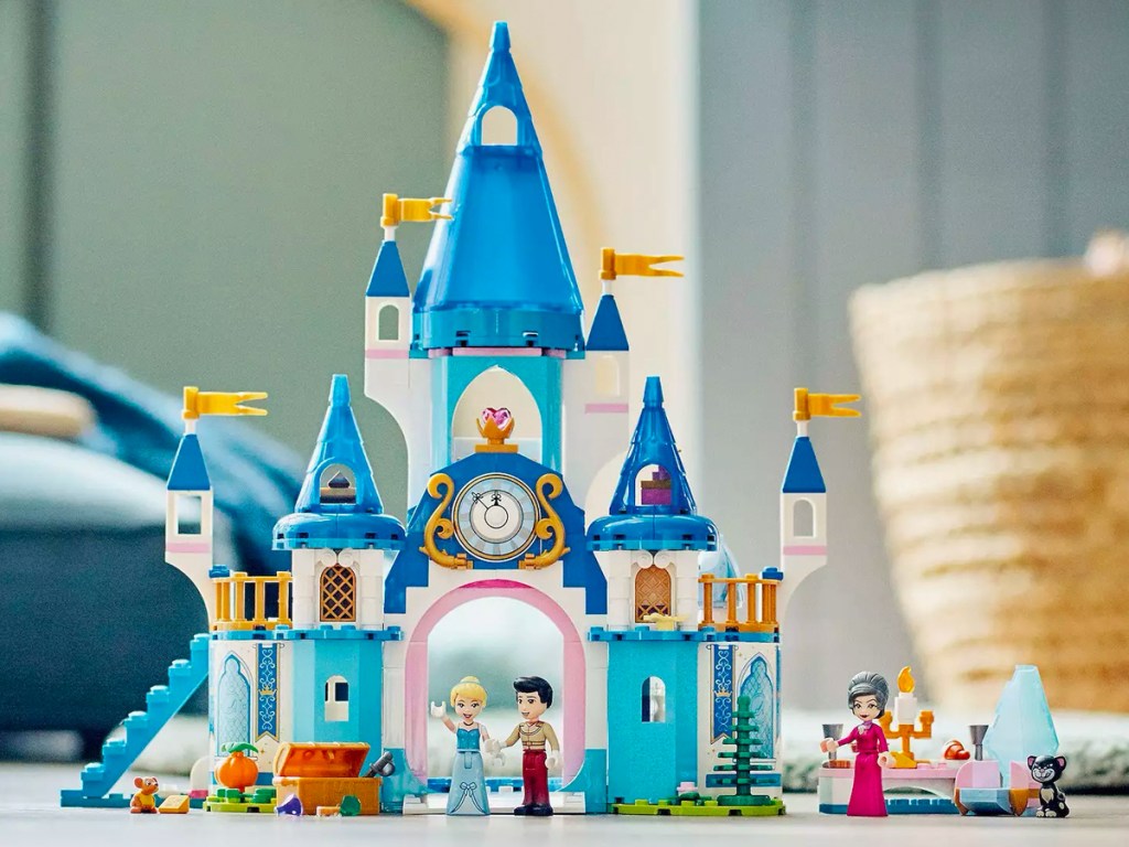 LEGO Disney Cinderella and Prince Charming’s Castle Building Kit