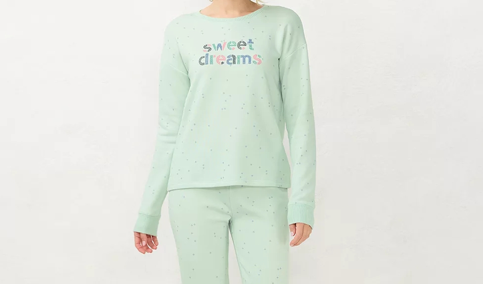 Kohl s LC Lauren Conrad Women s Cozy Pajama Sets Only 9.56 Reg