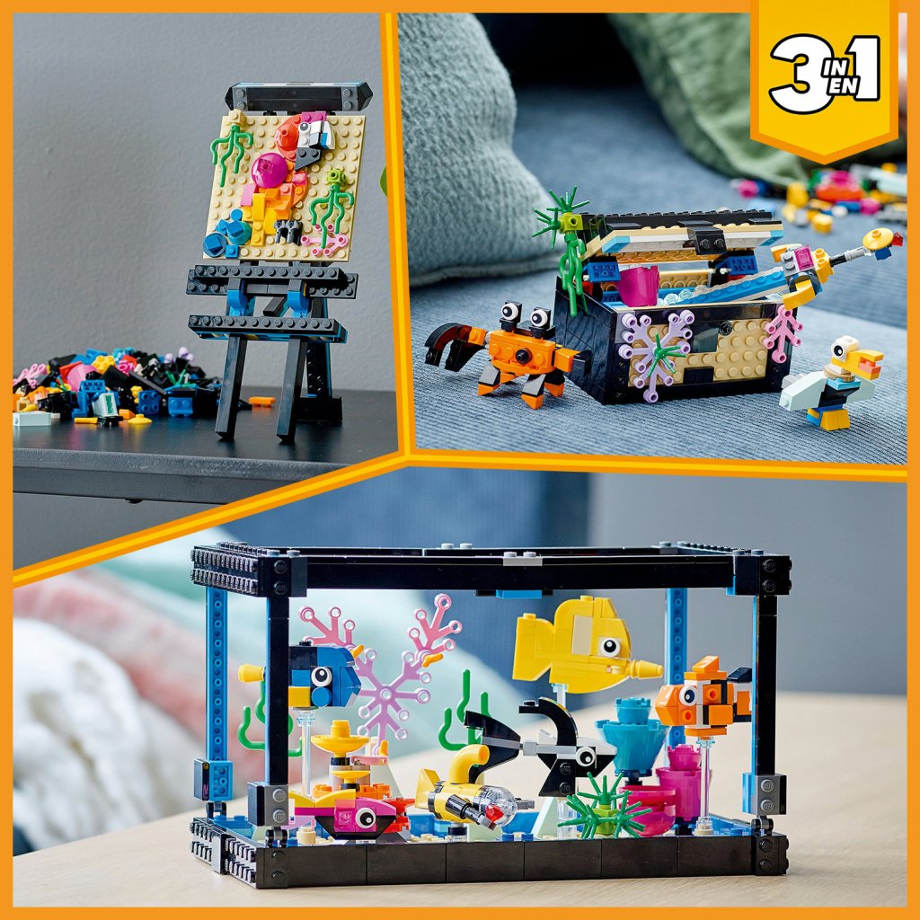 Lego Fish Tank Set