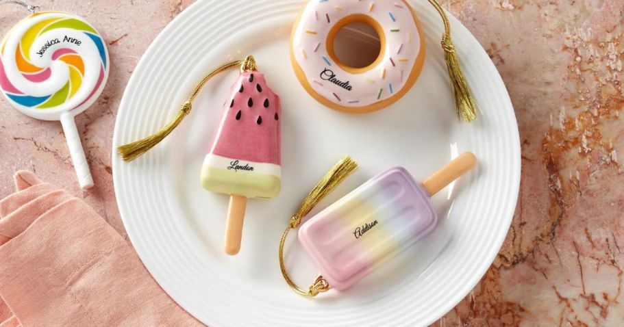 Up to 85% Off Lenox Personalized Christmas Ornaments | Popsicle Set JUST $11 (Reg. $80)