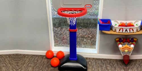 Little Tikes Basketball Set Only $24.99 on Amazon (Regularly $35) – Includes 3 Balls!