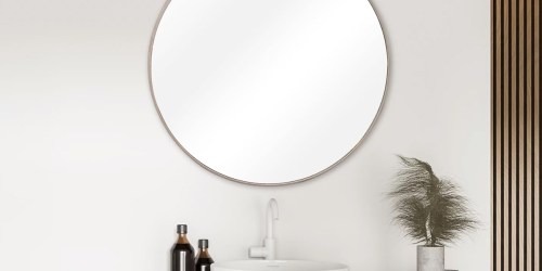 Mainstays Modern Wall Mirror Only $20 on Walmart.com (Regularly $33)