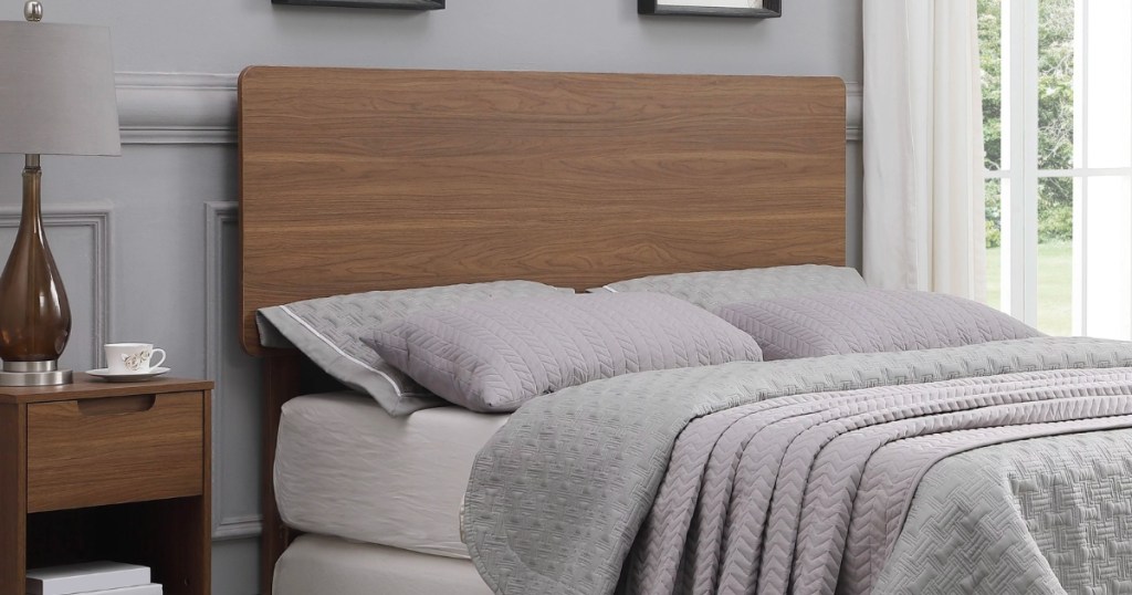 Mainstays Modern Queen Wooden Headboard