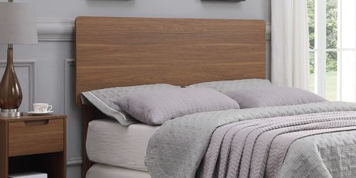 Mainstays Furniture Sale on Walmart.com | Modern Wooden Headboard Only $29.98 (Reg. $99)