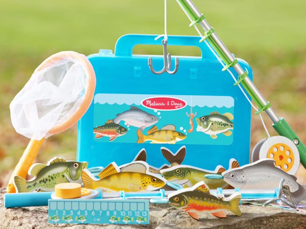 melissa & doug fishing set