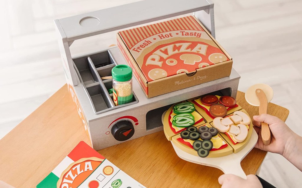 Melissa and Doug Top and Bake Pizza Counter Play Set - Black Friday Toy Deal