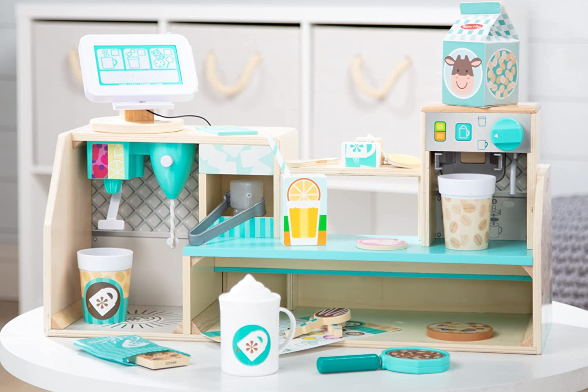 Melissa & Doug Cafe Barista Coffee Shop