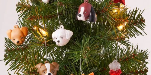 Target Christmas Decorations Sale | Mini Dog Christmas Ornament 16-Piece Set Only $7