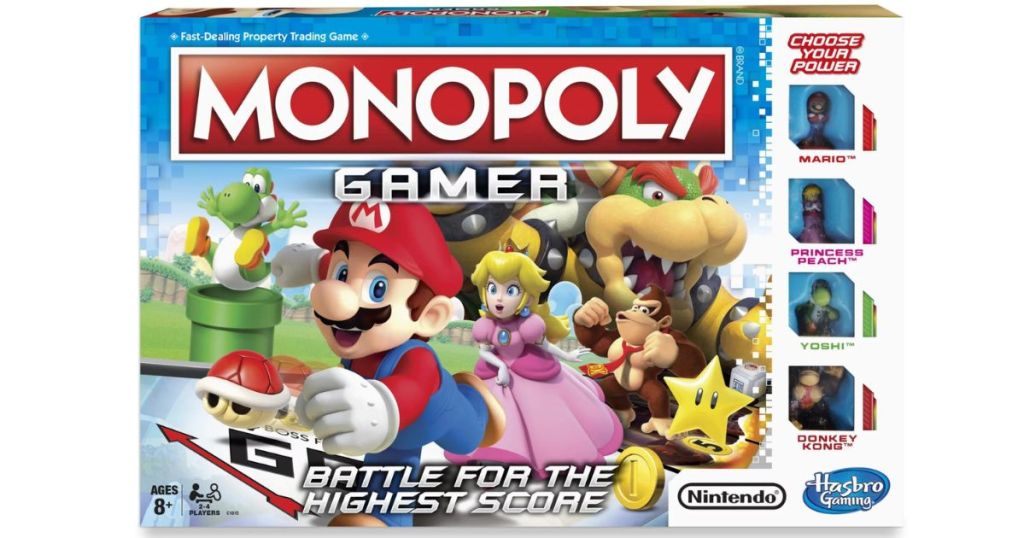 Monopoly Nintendo Gamer Edition Board Game
