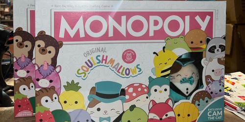 Monopoly Squishmallows Game w/ Exclusive Plush Only $40 Shipped on Walmart.com (Reg. $60)