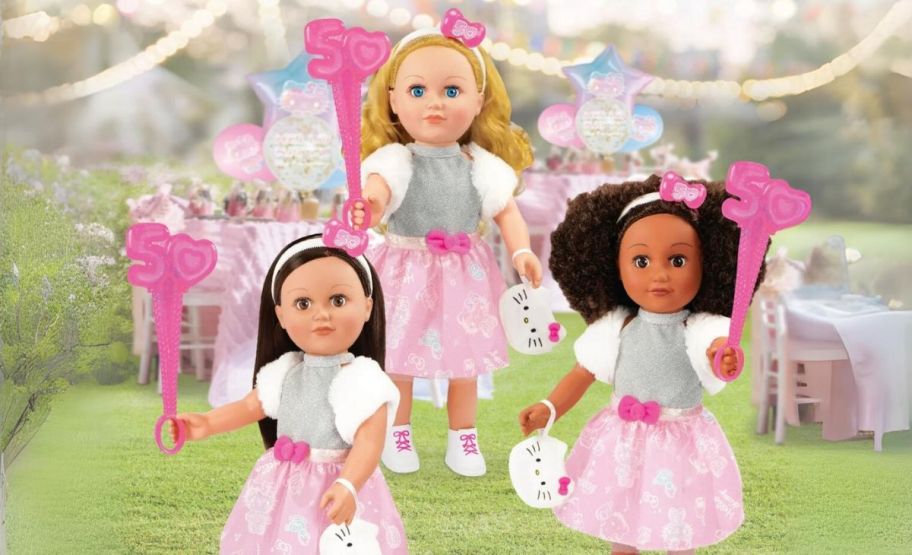 three my life as hello kitty 50th anniversary dolls