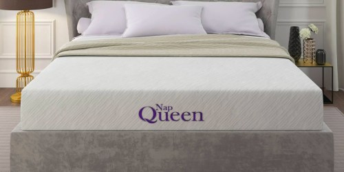 Nap Queen Elizabeth 12″ King Memory Foam Mattress Only $249 Shipped on Walmart.com (Reg. $459)