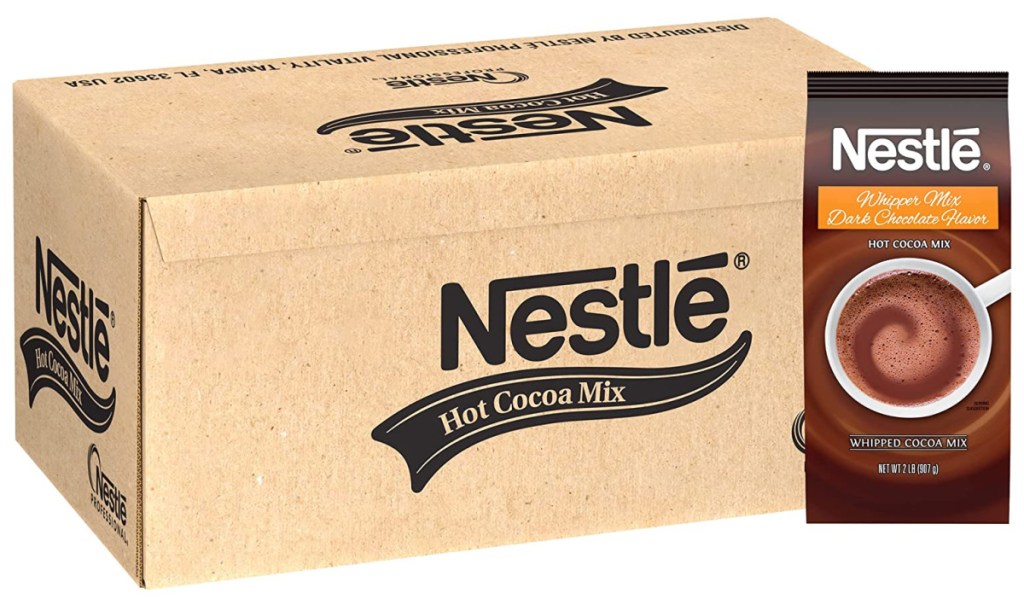 Nestle Hot Chocolate Mix, Dark Chocolate Flavor Hot 