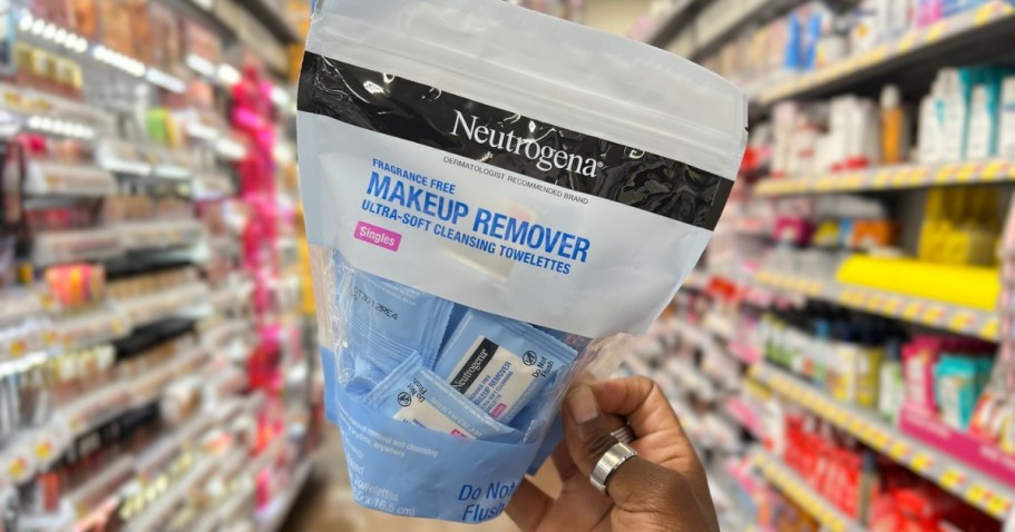 Neutrogena Makeup Remover Wipes 20-Count Only $2.88 Shipped on Amazon (Reg. $8)