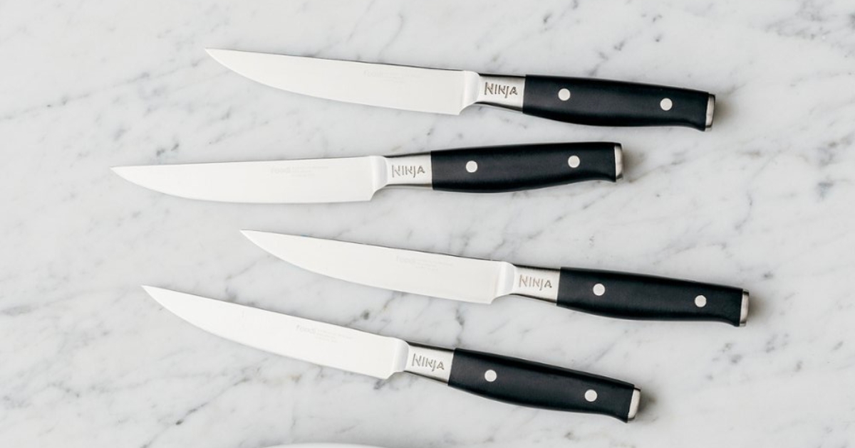 Ninja Foodi NeverDull Steak Knife Set Just $47.99 Shipped on BestBuy.com  (Regularly $80)
