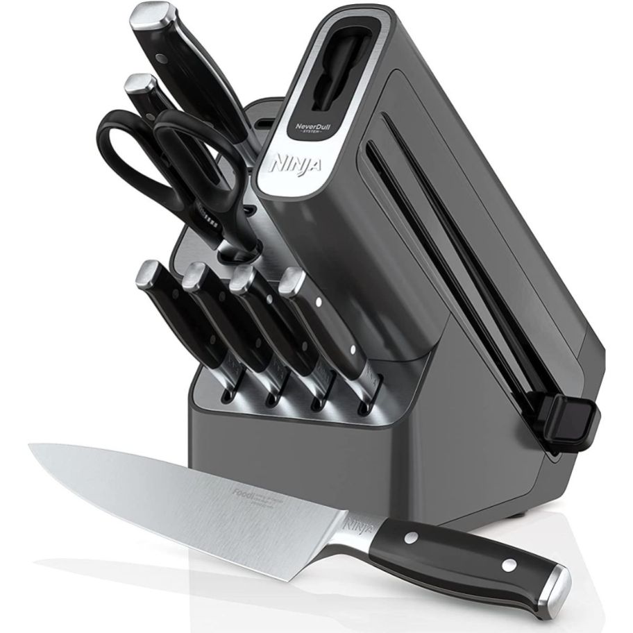 Ninja Foodi neverdull knife system with block