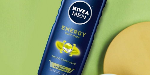 NIVEA Men’s Body Wash 3-Packs from $6 Shipped on Amazon