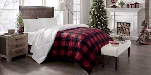 Mink to Sherpa Reversible Comforters in All Sizes Just $39.99 on JCPenney.com (Regularly $200)