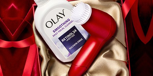 Olay Regenerist Facial Cleansing Brush & Mystery Cleanser Just $12.73 Shipped (Regularly $34)