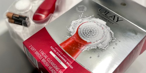 GO! Olay Regenerist Facial Cleansing Brush ONLY $7.99 (Regularly $27.49) + FREE Samples!