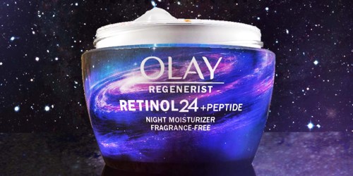 Olay Regenerist Retinol Moisturizer Just $19.99 Shipped + FREE Brightening Booster
