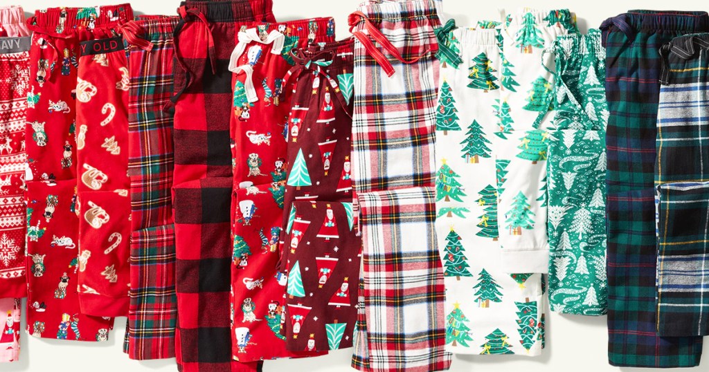 old navy christmas pajama pants