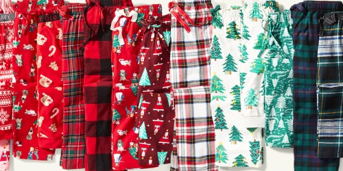 Old Navy Christmas Pajama Pants for the Family Only $5 (Regularly $20) – Today Only!