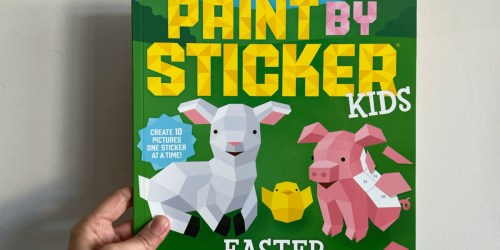 Up to 50% Off Paint by Sticker Kids Books on Amazon | Includes Easter Book